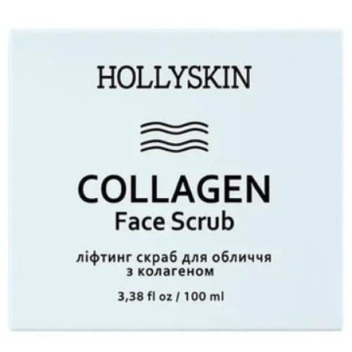 Ліфтинг-скраб для обличчя з колагеном HOLLYSKIN Collagen Face Scrub, 100 мл